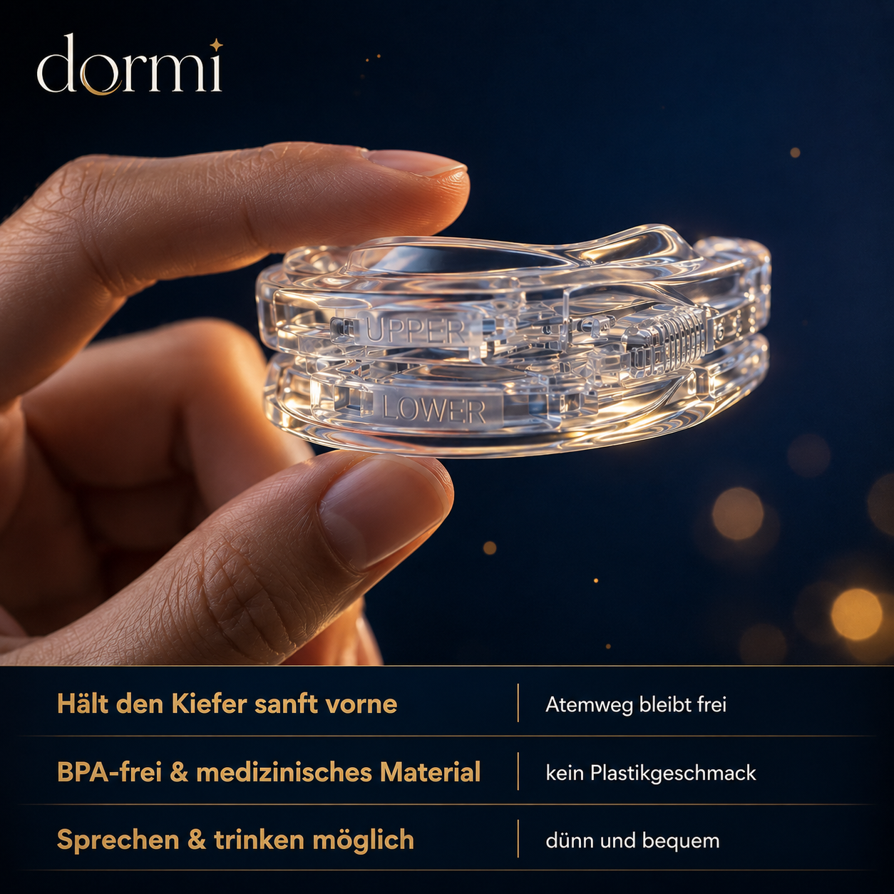 Dormi – Anti-Schnarch-Schiene
